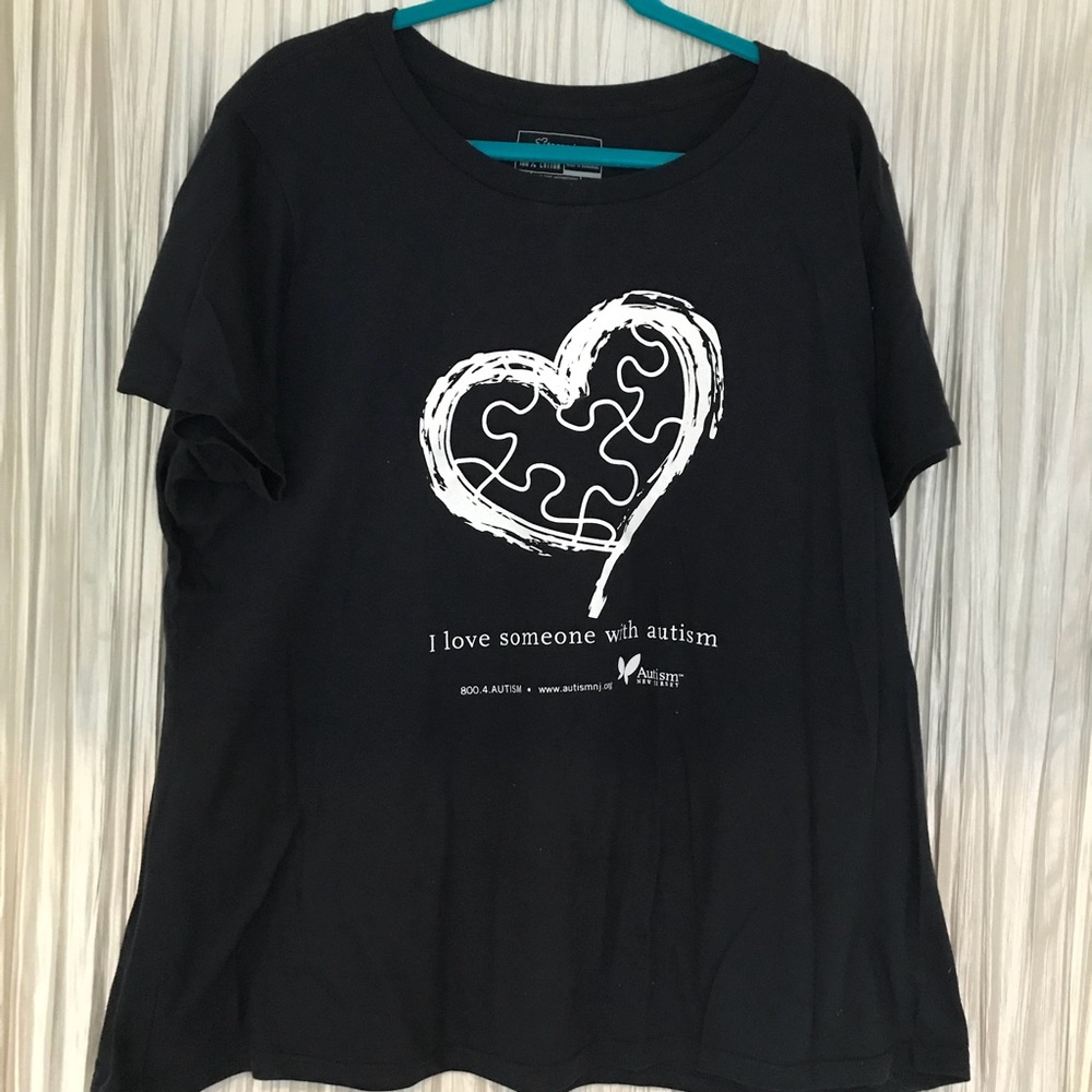 I Love Someone With Autism T Shirt
